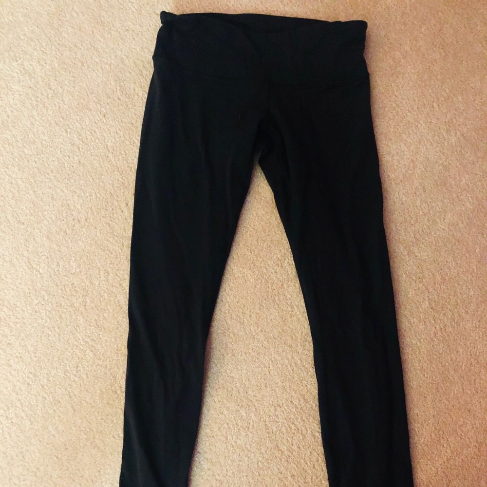 Full length black lululemon leggings